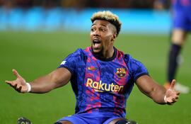 Adama Traoré, delantero de Barcelona.