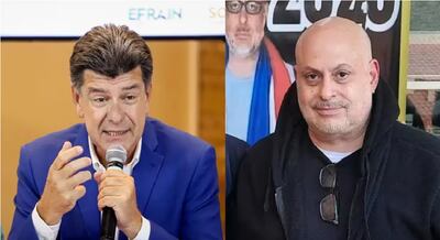 Efraín Alegre y Paraguayo Cubas.