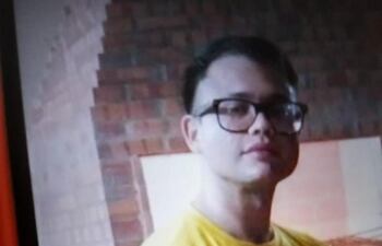 Kevin Daniel Benítez, joven desaparecido desde el domingo.