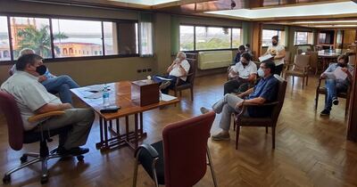 Directivos del gremio Fepama, en asamblea general ordinaria.