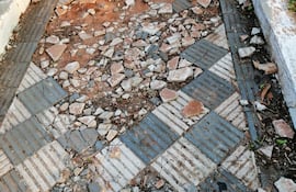 Caminero del parque Carlos Antonio López