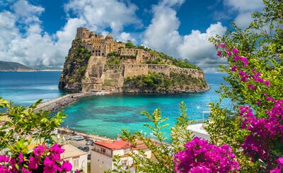 La isla de Ischia, en Italia.