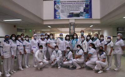 Personal de Enfermería del Hospital de Clínicas conmemoró su día con un recordatorio a sus compañeros muertos por covid.