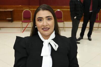 Liz Carolina Gonçalves Silva, jueza que aceptó el pedido del adolescente detenido en el caso del secuestro exprés del joven veterinario, César Darío Infrán Gómez.