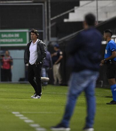 Daniel Garnero, entrenador de Libertad.