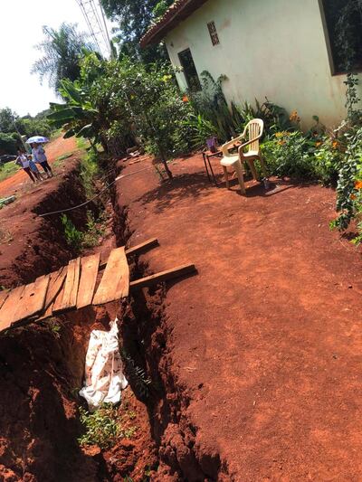 El hallazgo de cadáver se produjo este jueves en Minga Guazú.