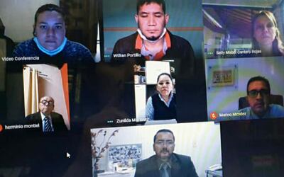 El juicio oral concluyó este jueves y se desarrolló a través del uso de la tecnología.