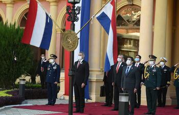 Festejos patrios, bajo estricto protocolo sanitario.