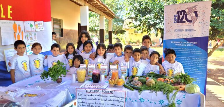 Los participantes del concurso fueron alumnos de cinco escuelas que son parte de la iniciativa para la Adopción Temprana de las Normas Mundiales de Escuelas Promotoras de Salud (EPS).