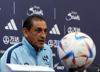 El director técnico argentino, Ramón Díaz.