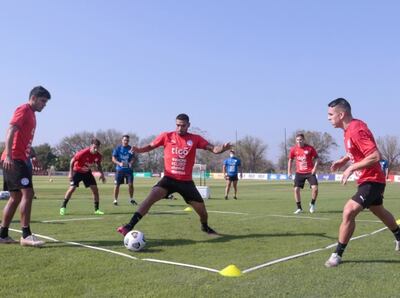 Paraguay sigue con sus entrenamientos para la vuelta de las eliminatorias