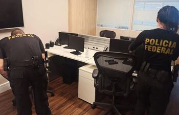 policía federal Brasil allanamiento