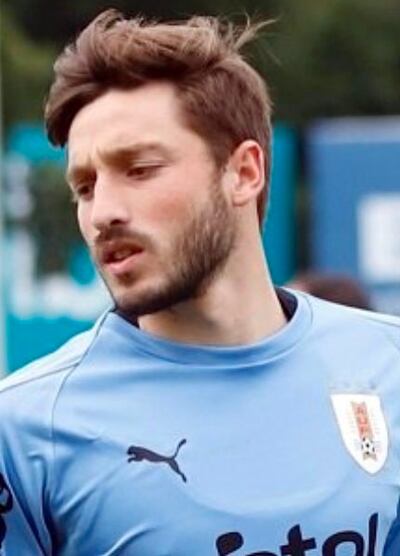 Matías Viña (23), defensor del Palmeiras de Brasil.