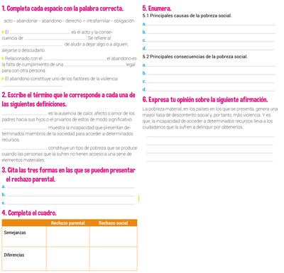 Ejercicios de retroalimentación