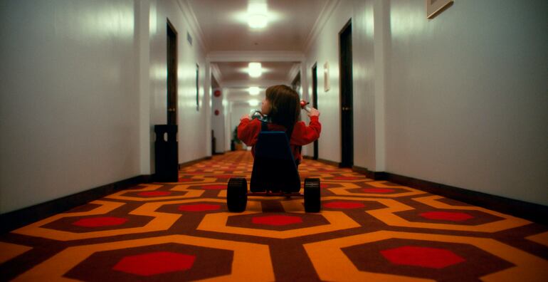 Una escena de "The Shining".