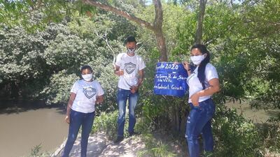 Los proyectistas instalaron los basureros en varios espacios públicos.