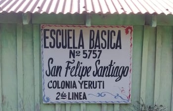 Escuela San Felipe y Santiago, Curuguaty