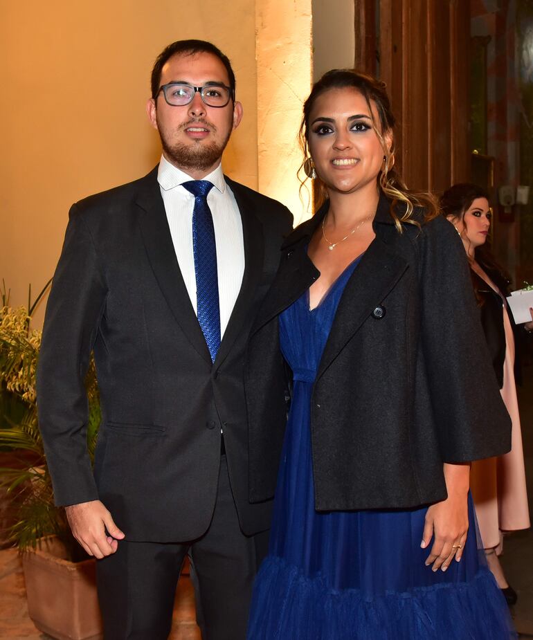 Gustavo Piñeiro y Alejandra Giménez.