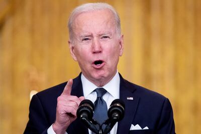 Biden denuncia que Rusia mantiene una postura “amenazante” contra Ucrania