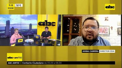 Aníbal Cabrera, director de la coordinadora por los derechos de infancia y la adolescencia de Paraguay.