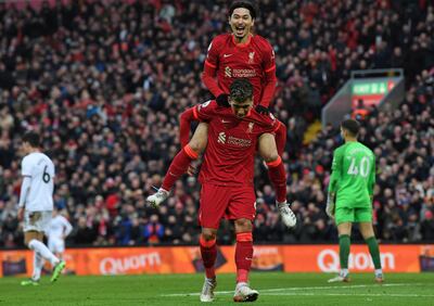 Liverpool goleó al Brentford