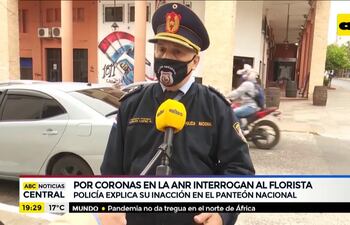 Por coronas en la ANR, interrogan al florista
