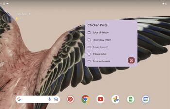 Nota o listas con colores distintos de fondo.