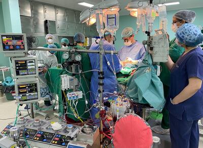 El miércoles pasado se realizó otro trasplante de corazón.