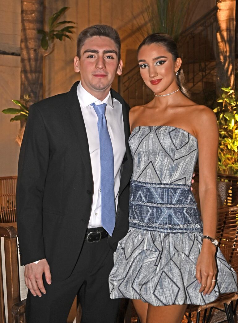 Tomás Bittar e Inés Sánchez.