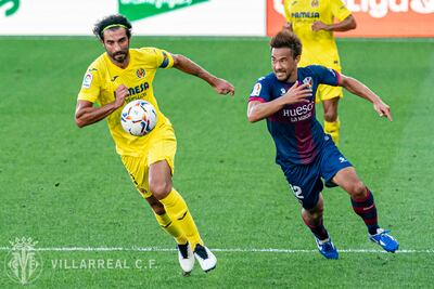 Villarreal y Huesca empataron en el inicio de la liga en España.