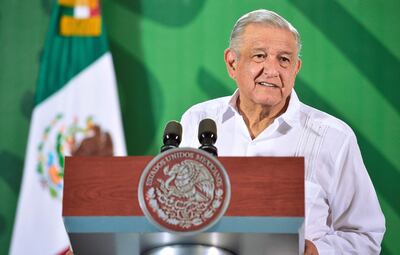 El mandatario mexicano, Andrés Manuel López Obrador.