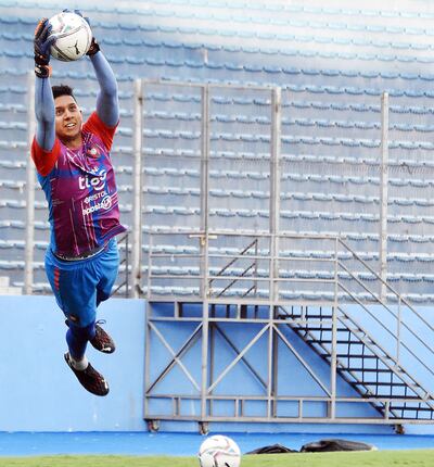 Miguel Ángel Ramón Martínez Irala (29 de setiembre de 1998) se pondrá los atuendos de arquero titular en el Ciclón.