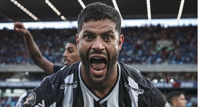 Hulk, 36 años, goleador de Atlético Mineiro.