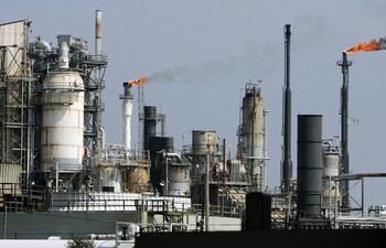 Refinería de crudo Galveston Bay, en Texas City, Texas.