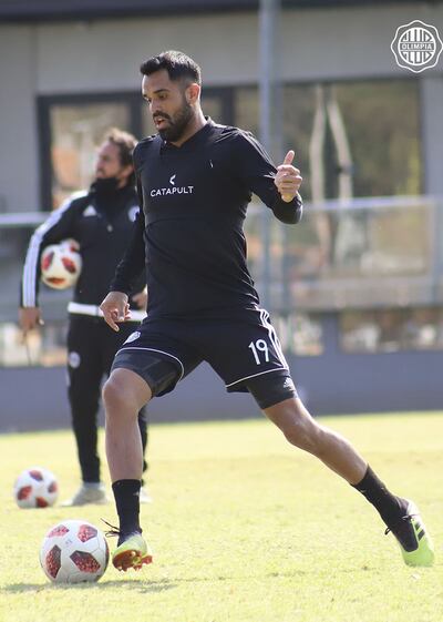 Carlos Adalberto Rolón Ibarra (30 años), defensor del Olimpia.