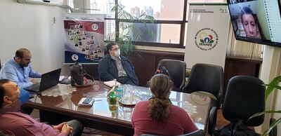 Una de las recientes reuniones del Senave con sus pares del Mercosur para analizar temas fronterizos en la pandemia.