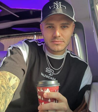 Mauro Icardi se mostró melancólico y expresó: "Hoy ya sos un adolescente de 14 años, pero para mí vas a seguir siendo ese chiquito que camina todo el día con una pelota en sus pies por toda la casa”.