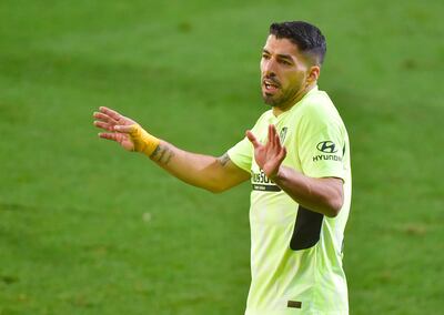 Luis Suárez fue la gran figura del Atlético Madrid