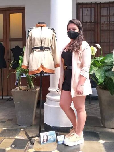 Adriana Nuñez, en categoría moda urbana.