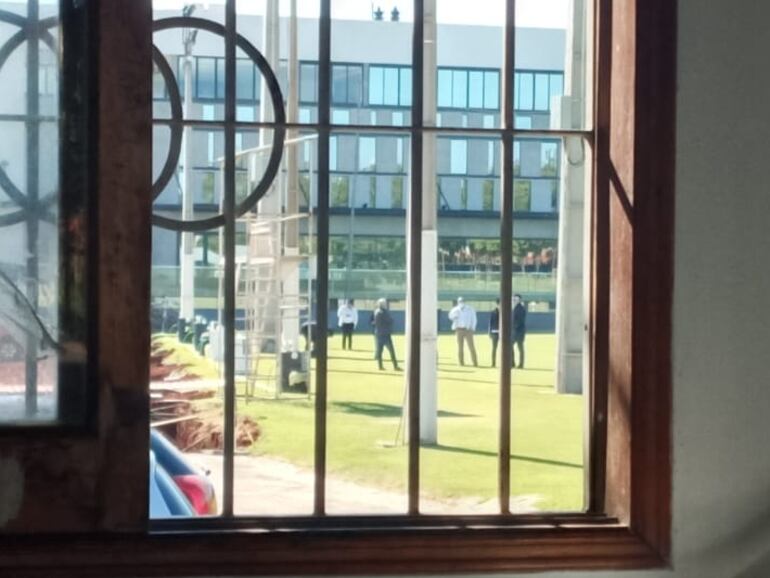 La APF visita la Villa Olimpia.