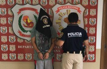 En allanamiento detuvieron al "rey de los tortoleros" en Ciudad del Este. Se trata de Wilson Orlando López Almirón.