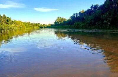 El Pilcomayo alcanzó el viernes último el fortín General Díaz, ubicado a 450 kilómetros de la embocadura del canal. El estero que rodea al poblado comenzó a ser alimentado con sus aguas.