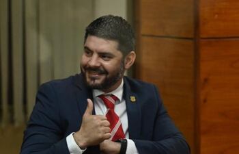 El intendente de Asunción Óscar Nenecho Rodríguez.