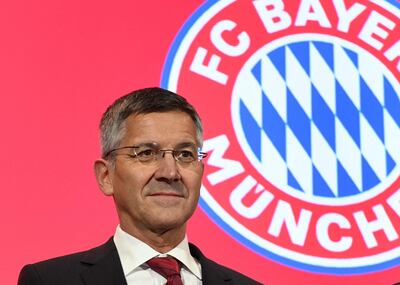 Herbert Hainer, presidente del Bayern Munich.