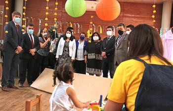 Autoridades nacionales se hicieron presentes en la inauguración del Espacio Kunu´u N°6.