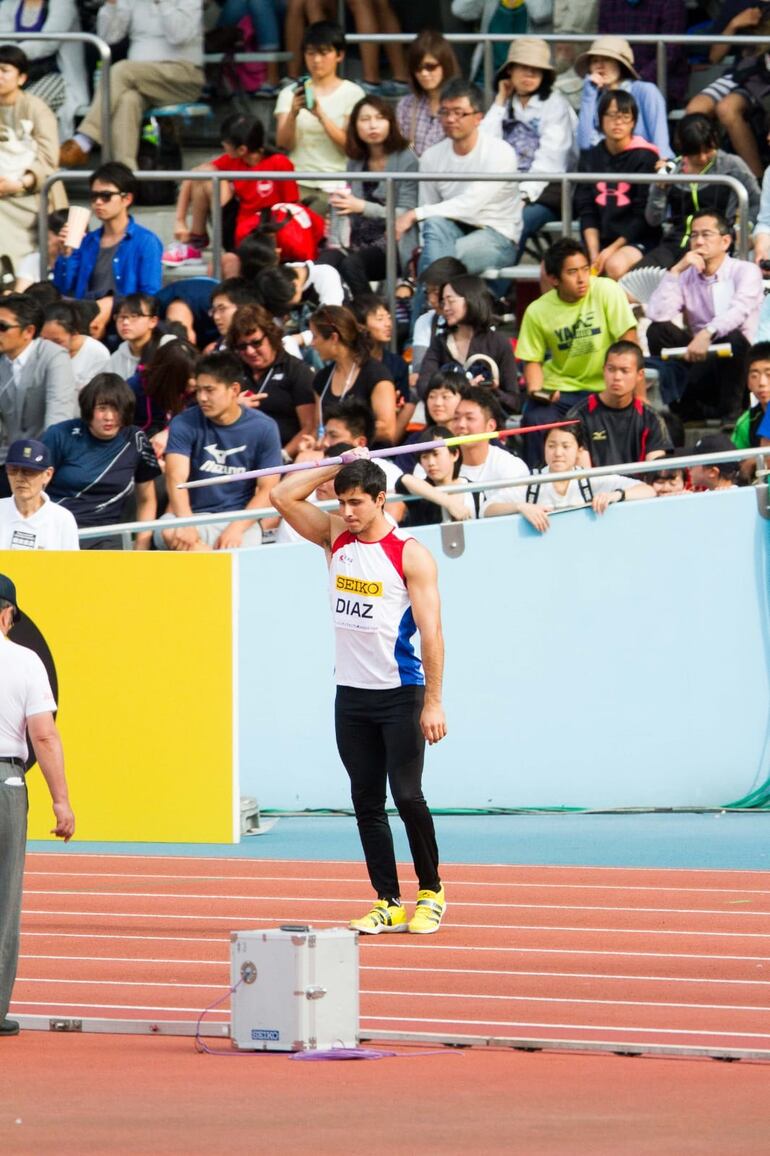 Larson Giovanni Díaz Martínez (23 de marzo de 1994), jabalina.