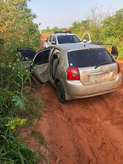 Enfrentamiento entre policías y ladrones.
