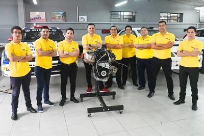 Team de primera. El equipo de profesionales que lleva adelante ABC Motor 360. (Gentileza/Bruno Pont)