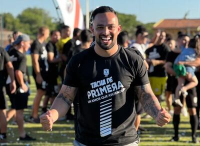 Carlos Andrés Avedissian es el que "corta la torta" en Tacuary.