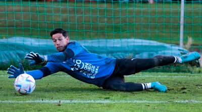 Arquero de selección. Juan Ángel Espínola llega al Bosque para cubrir la vacancia dejada por Alfredo Aguilar.